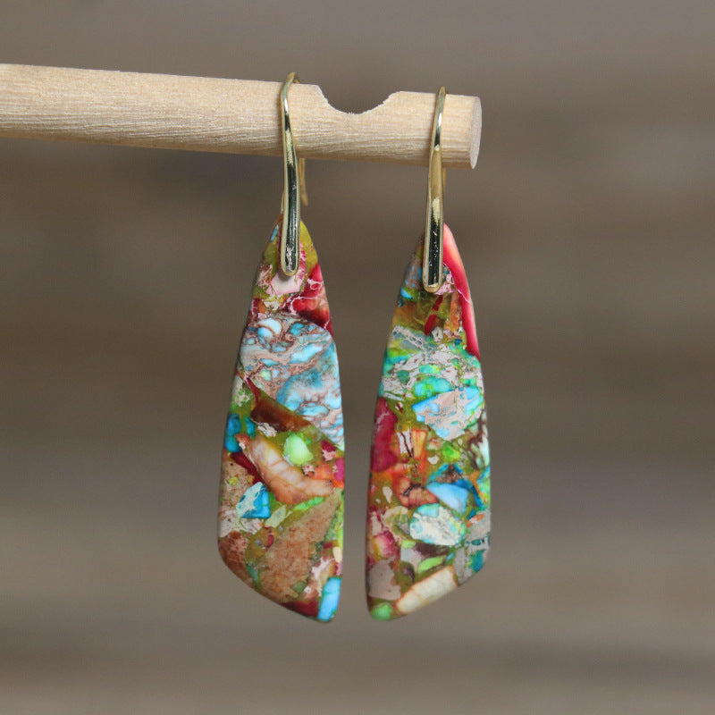 Ladies' Artistic Retro Elegant Temperament Earrings